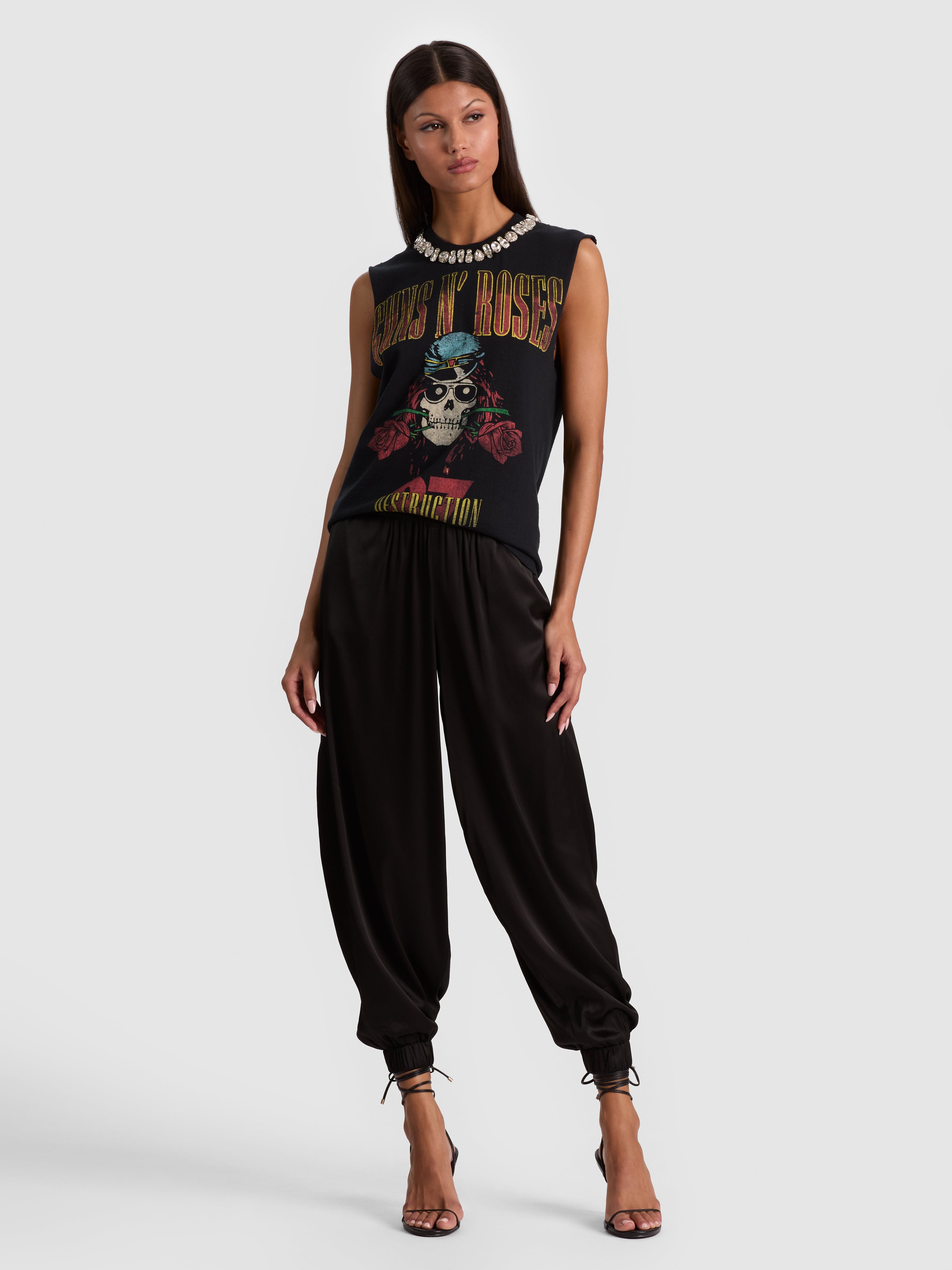 MICAH EMBELLISHED MUSCLE TANK-ALICE + OLIVIA