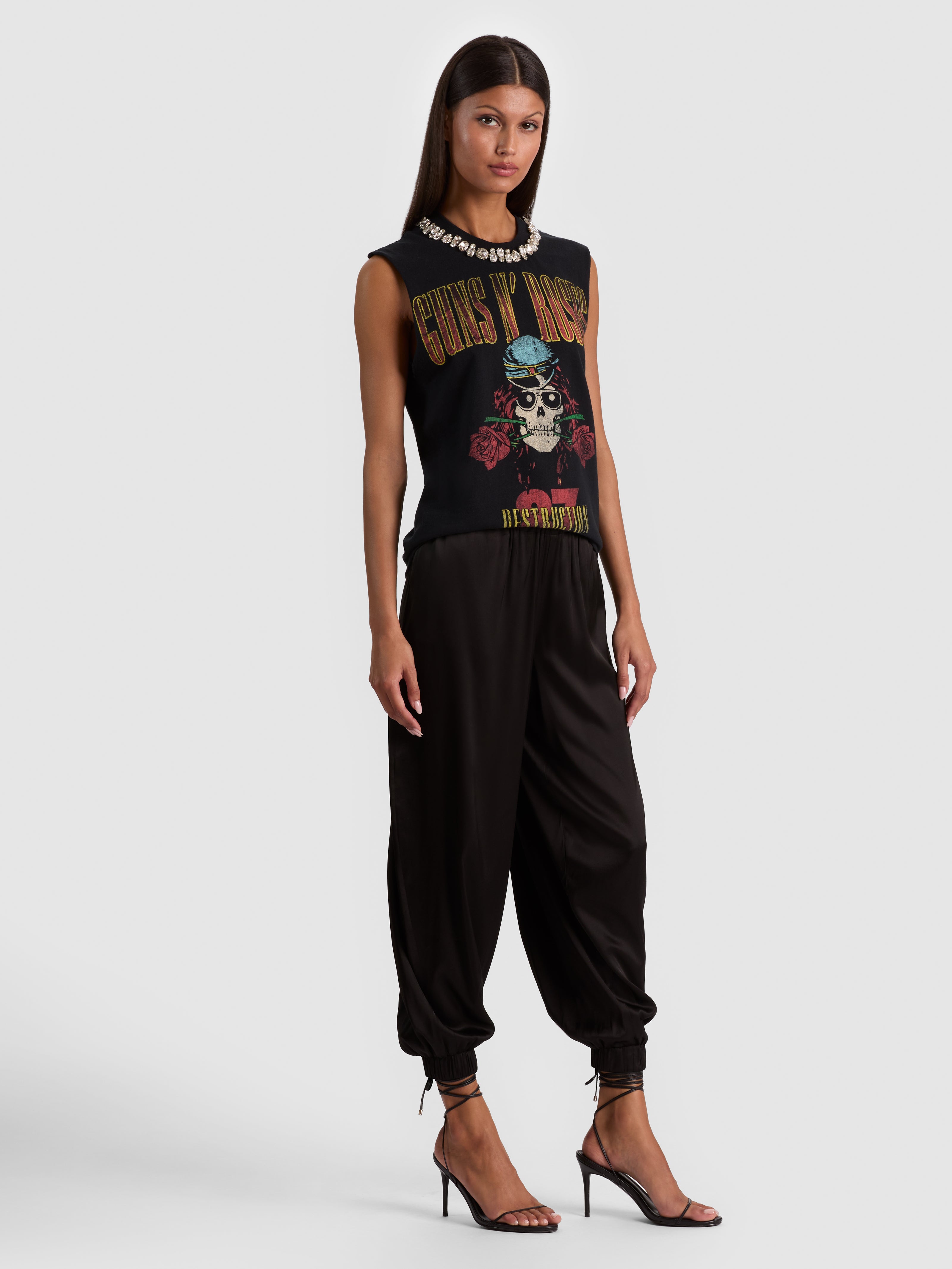 MICAH EMBELLISHED MUSCLE TANK-ALICE + OLIVIA
