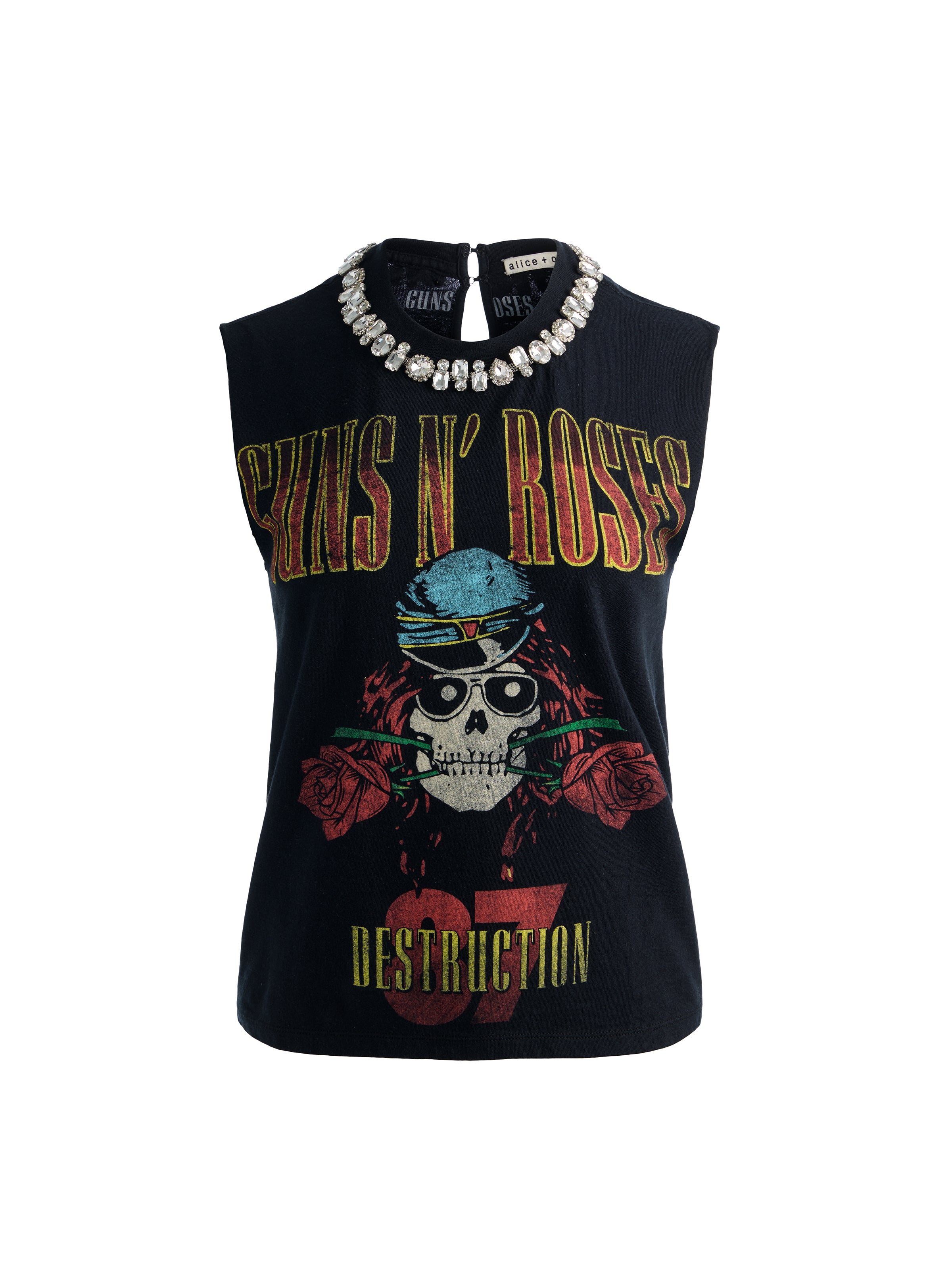 MICAH EMBELLISHED MUSCLE TANK-ALICE + OLIVIA
