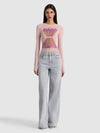 DELAINA EMBELLISHED TOP-ALICE + OLIVIA
