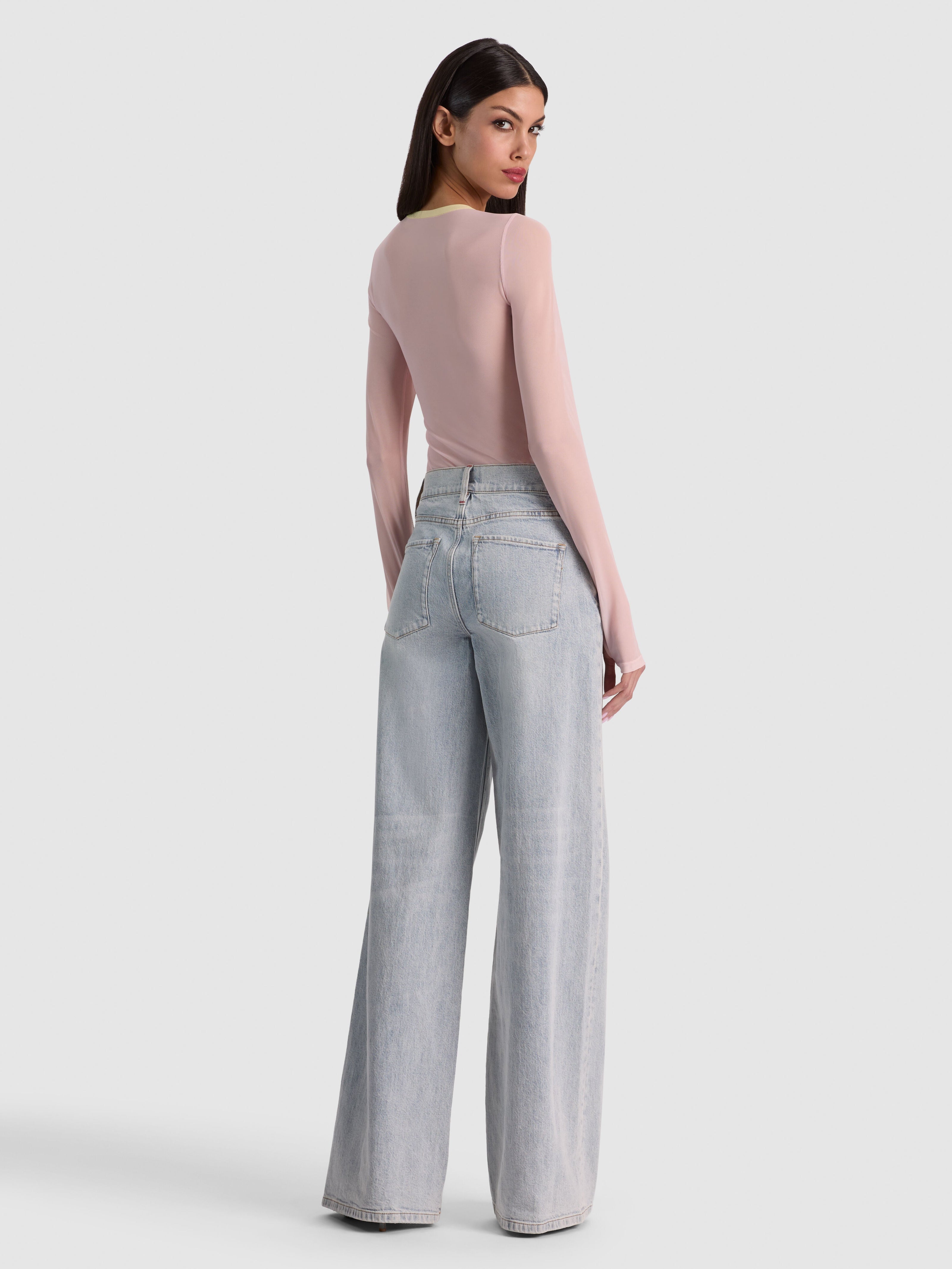 DELAINA EMBELLISHED TOP-ALICE + OLIVIA