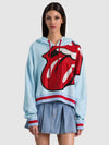 SUNNY EMBELLISHED CROPPED HOODIE-ALICE + OLIVIA
