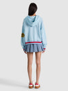 SUNNY EMBELLISHED CROPPED HOODIE-ALICE + OLIVIA