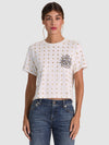 ALVERA STUDDED TEE-ALICE + OLIVIA