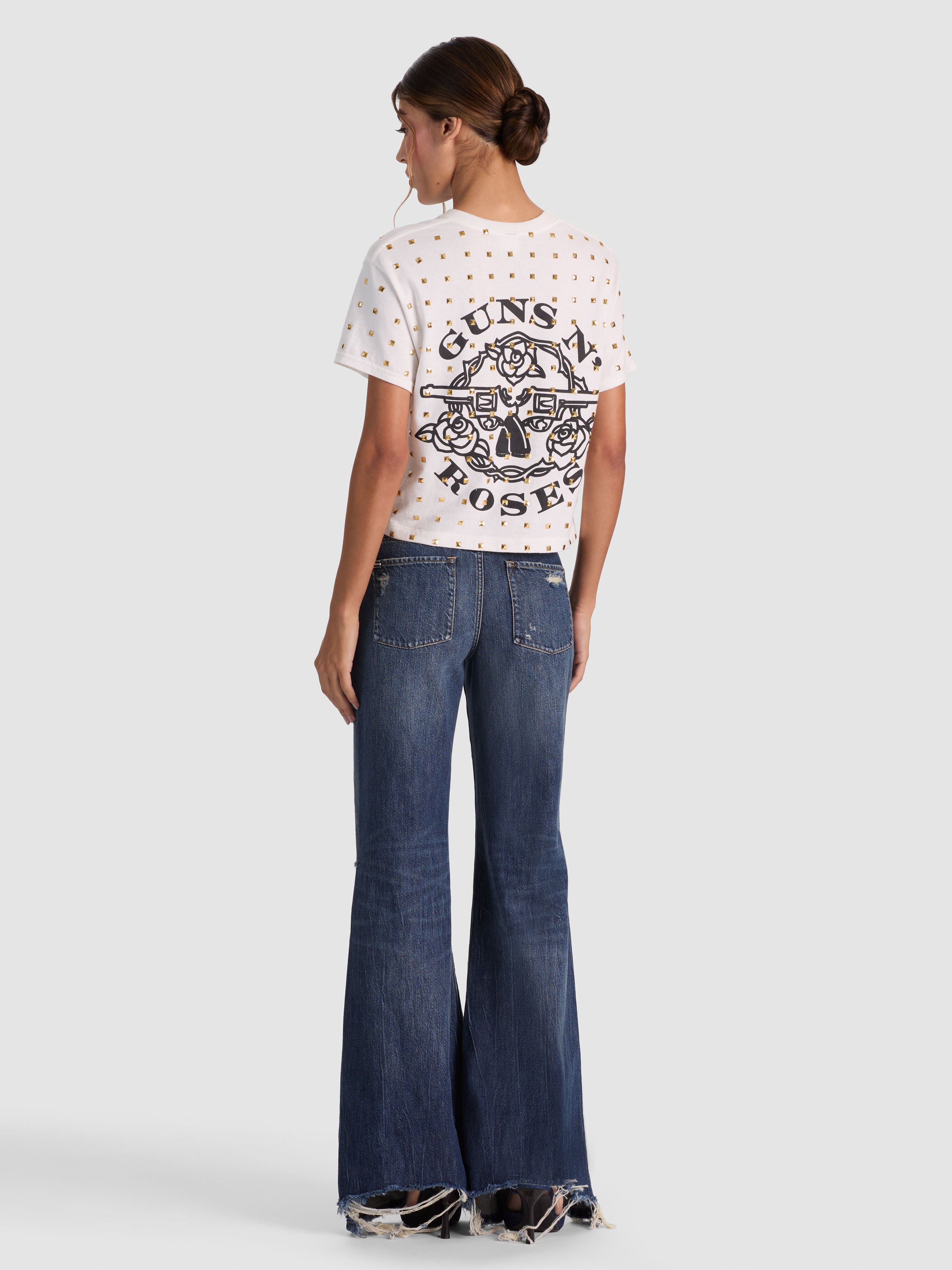 ALVERA STUDDED TEE-ALICE + OLIVIA