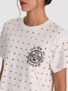 ALVERA STUDDED TEE-ALICE + OLIVIA
