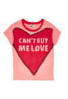 PALMER APPLQUE RLL CFF BXY TEE-ALICE + OLIVIA