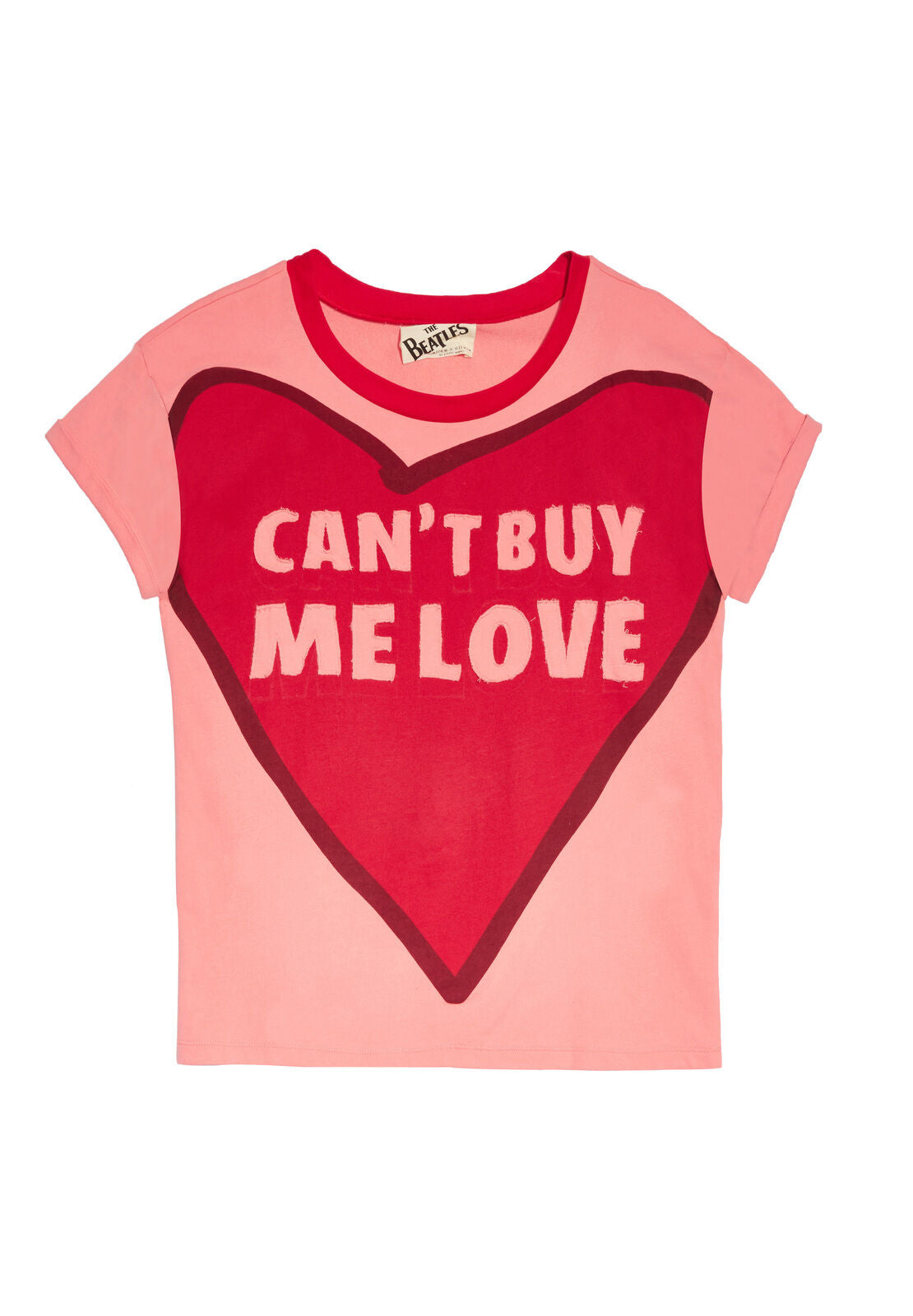 PALMER APPLQUE RLL CFF BXY TEE-ALICE + OLIVIA
