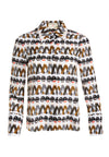 WILLA FEMINIST PLACKET TOP-ALICE + OLIVIA