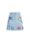 KEITH HARING X AO COLETTA SKIRT-ALICE + OLIVIA