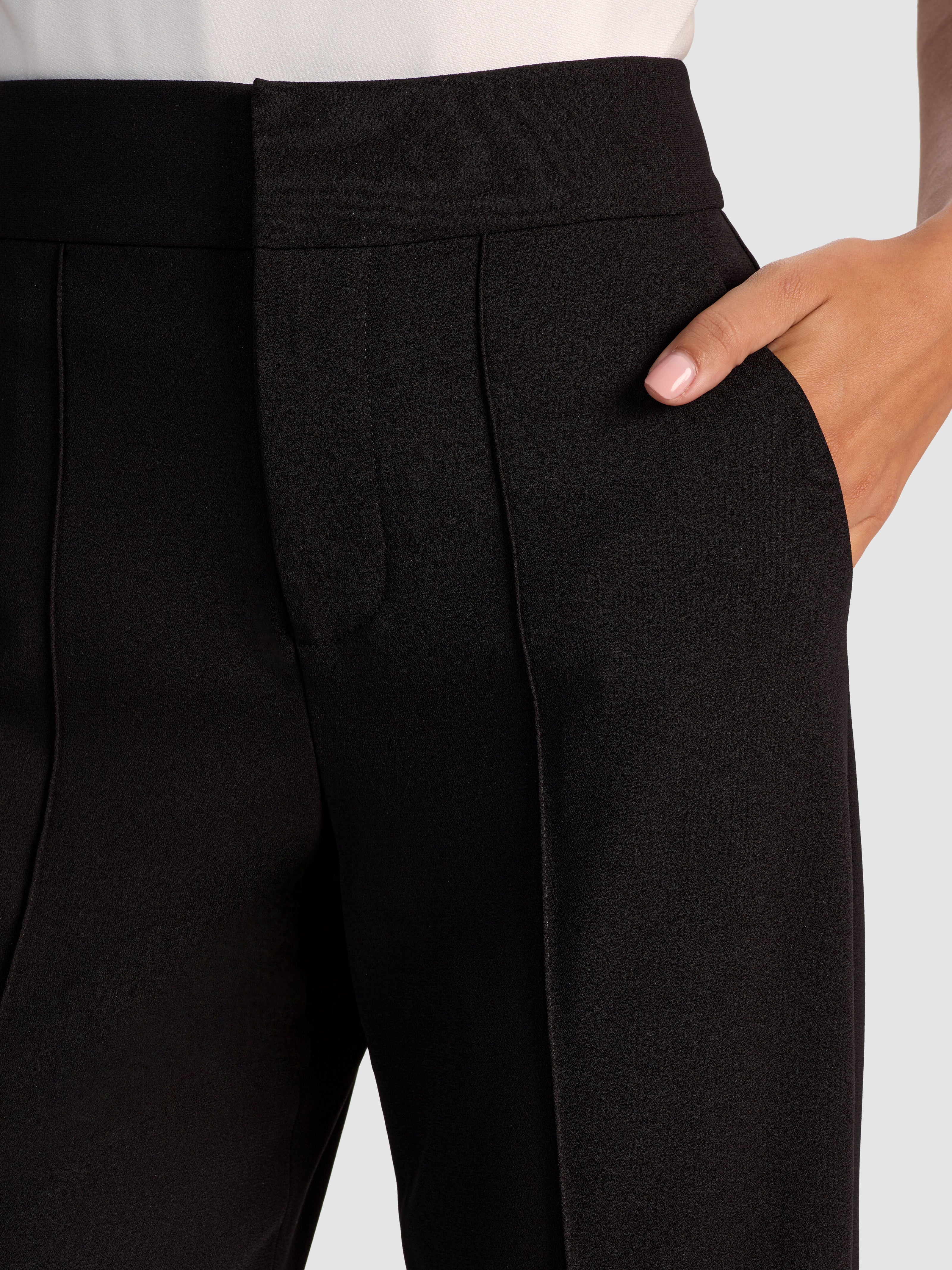 DYLAN HIGH WAISTED WIDE LEG PANT-ALICE + OLIVIA