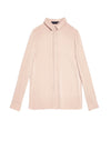 WILLA SMALL COLLAR PLKT TOP-ALICE + OLIVIA