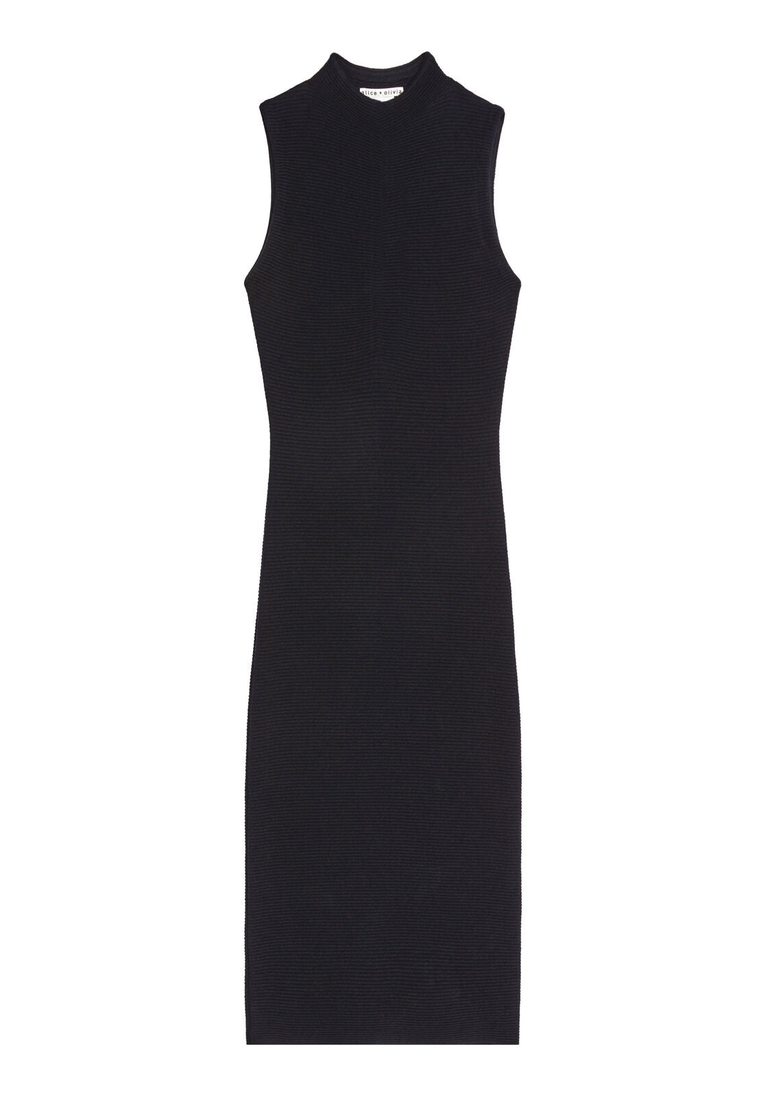 HANA BK ZIP MOCK NK SLVLSS DRS-ALICE + OLIVIA