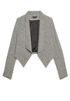HARVEY OPEN FRNT DRAPED JKT-ALICE + OLIVIA