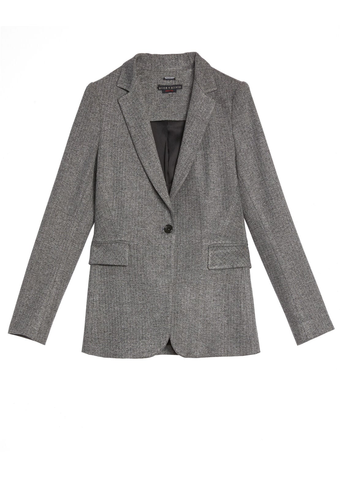MACEY FITTED NOTCH COLLAR BLZR-ALICE + OLIVIA