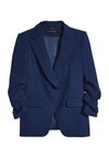 HELENA SCRUNCHED SLV BLAZER-ALICE + OLIVIA