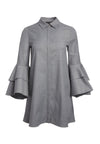 JEM DBL TRUMPET SLV SHIRT DRS-ALICE + OLIVIA