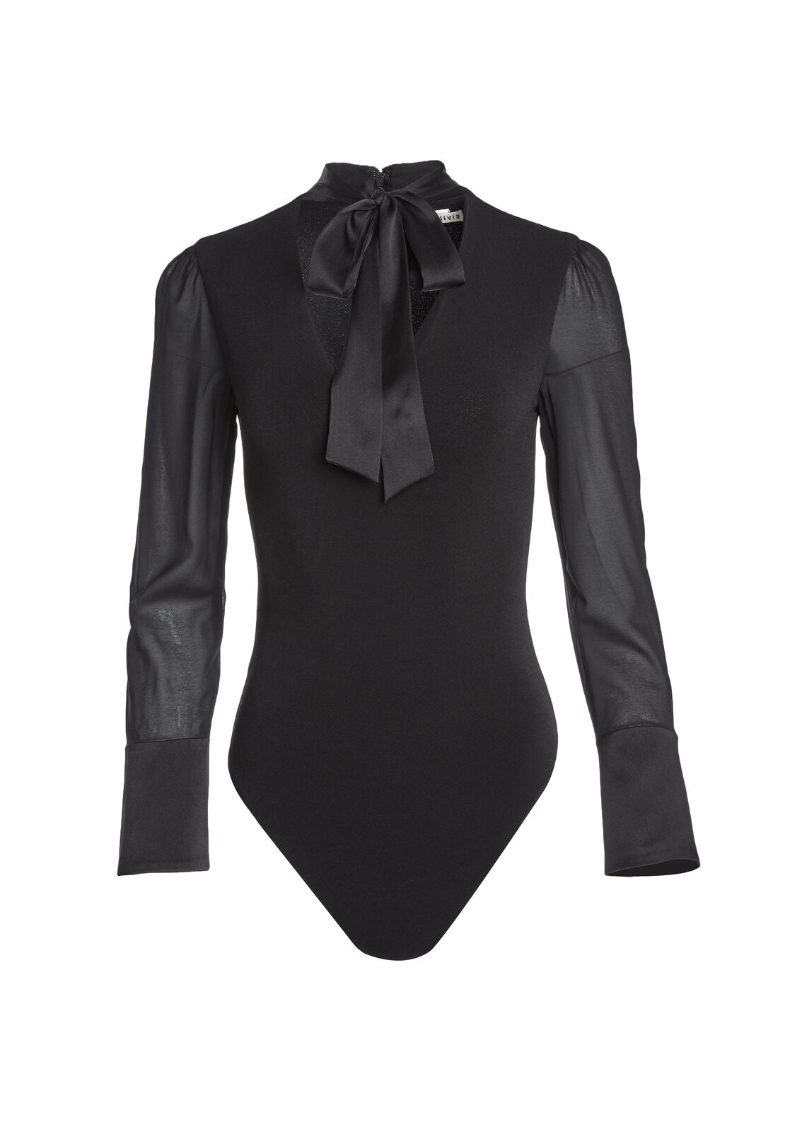 CABELLA V NK BODYSUIT W TIE-ALICE + OLIVIA
