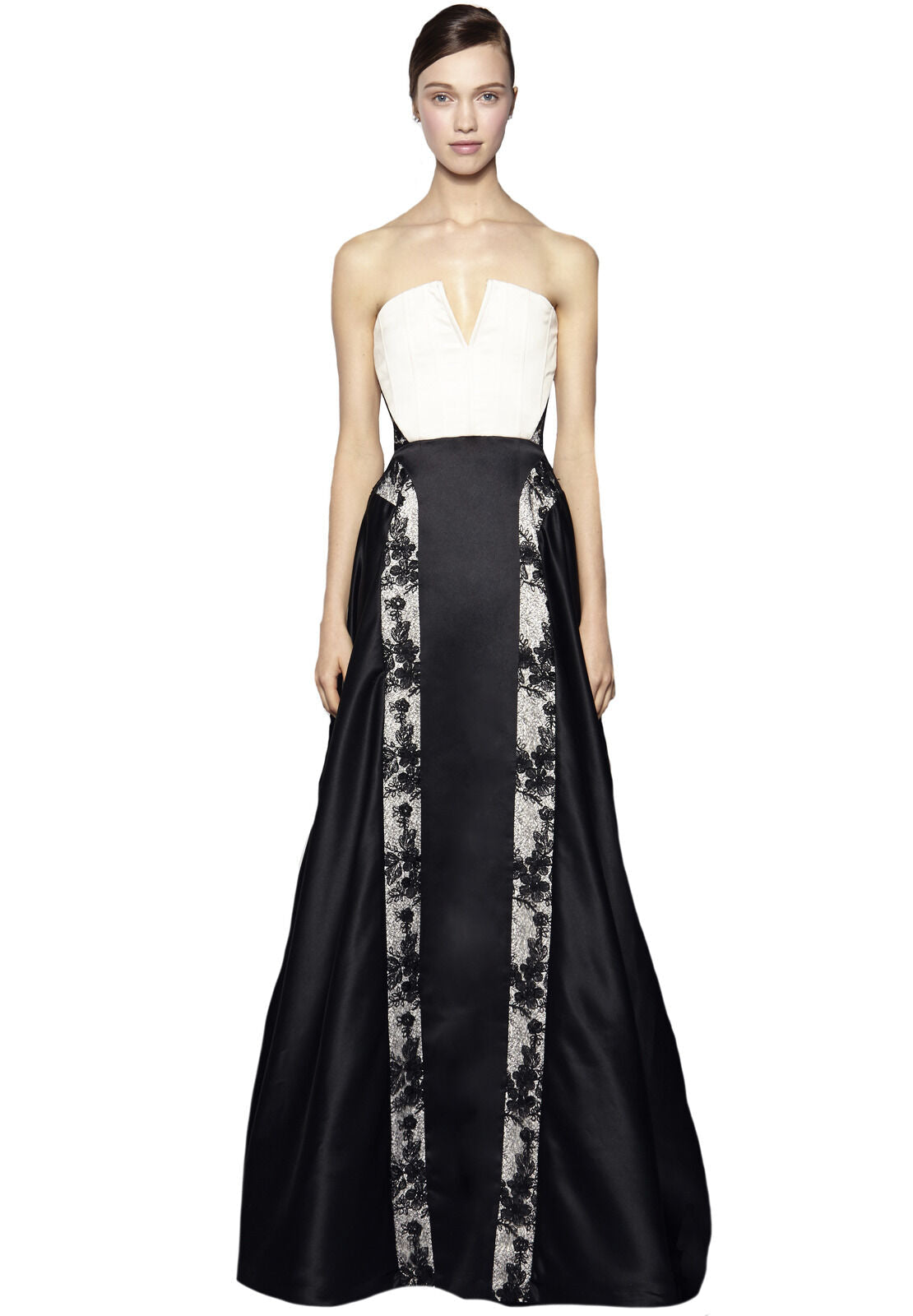 DALYA LACE INSRT BALL GOWN-ALICE + OLIVIA