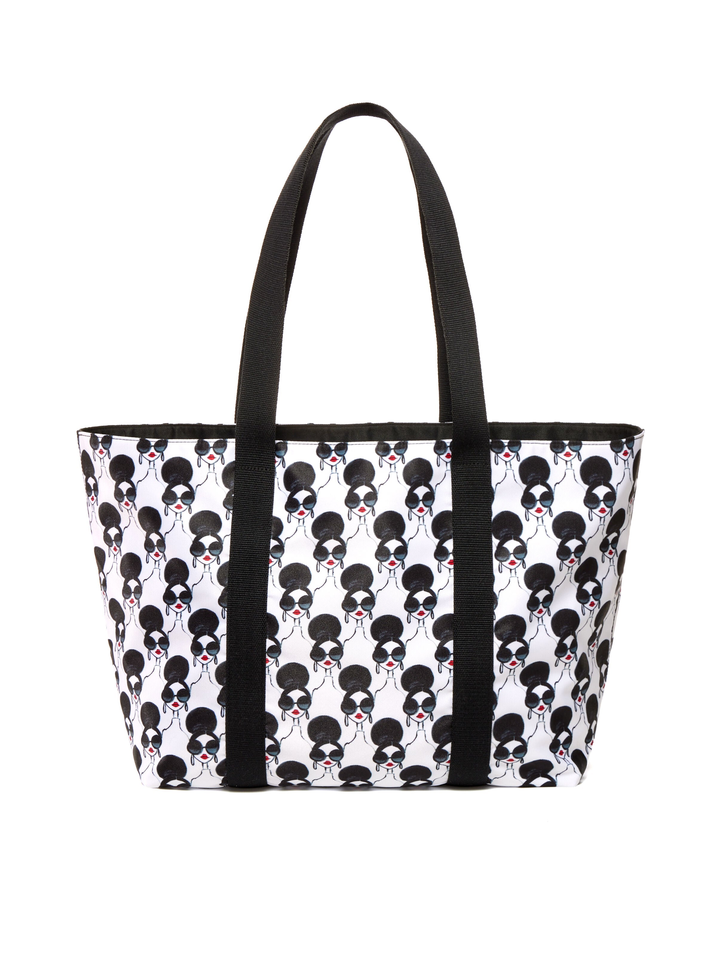 STACEFACE PRINTED TOTE-ALICE + OLIVIA