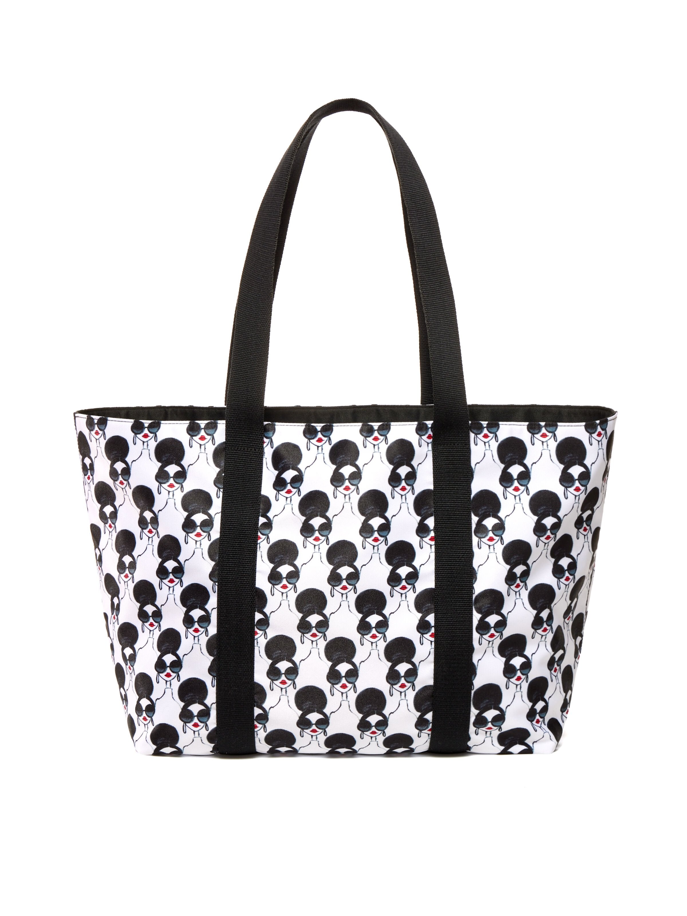 STACEFACE PRINTED TOTE-ALICE + OLIVIA