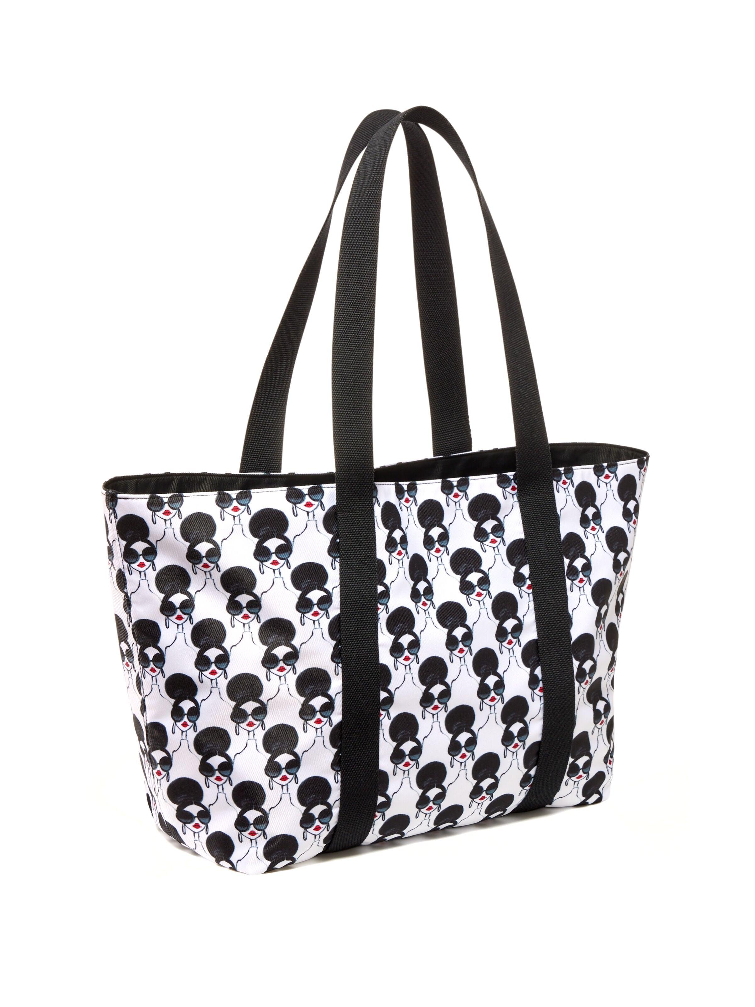 STACEFACE PRINTED TOTE-ALICE + OLIVIA