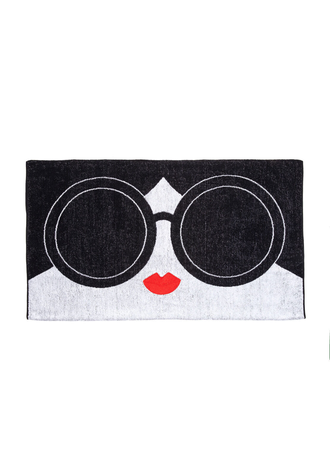 STACE FACE TOWEL-ALICE + OLIVIA