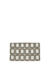 BE BEADED IVRY STN MOTIF CLTCH-ALICE + OLIVIA