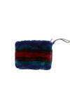 MULTISTRIPE FUR AGNES CLUTCH-ALICE + OLIVIA