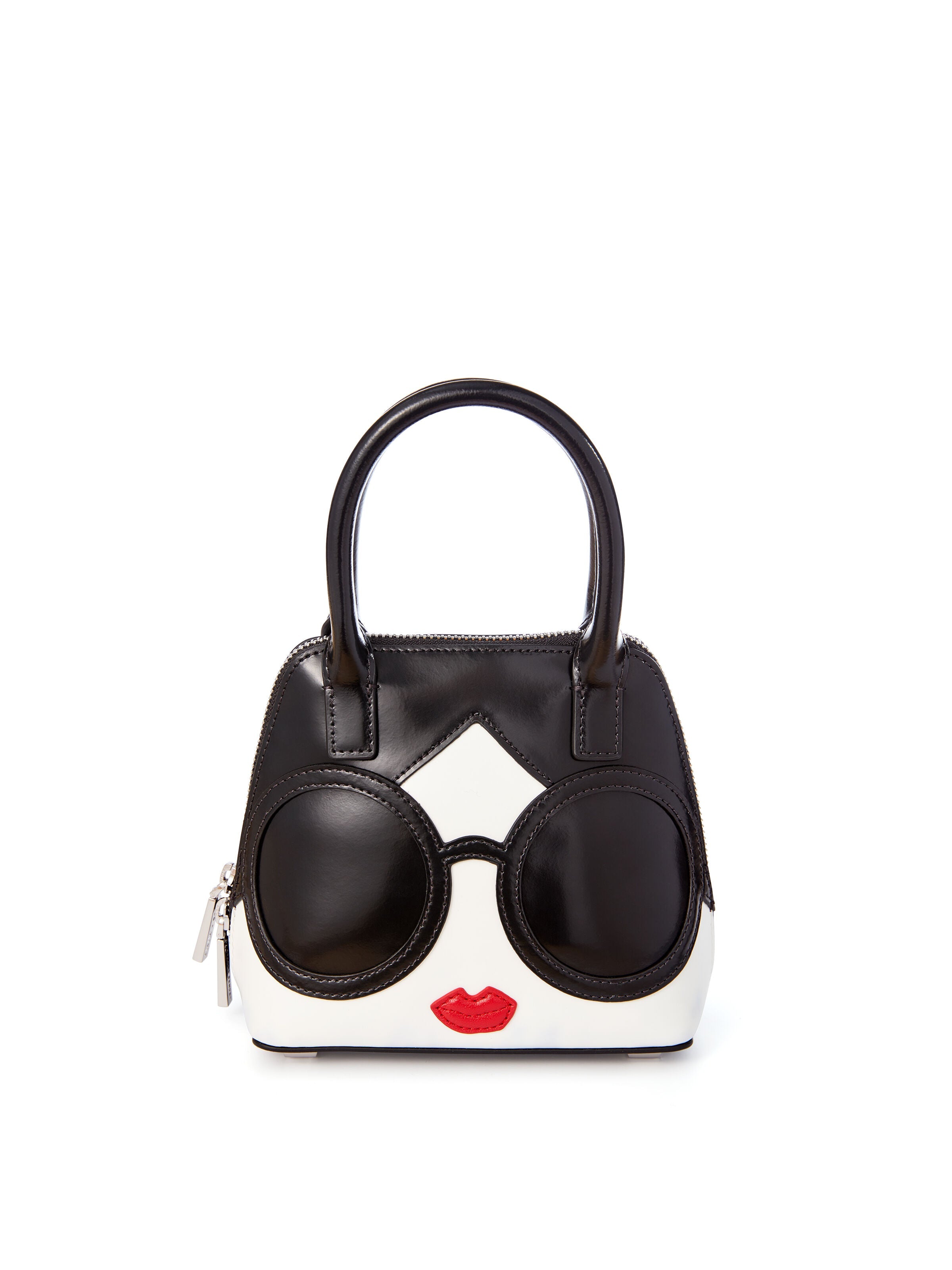JACKIE STACE FACE MINI SATCHEL-ALICE + OLIVIA