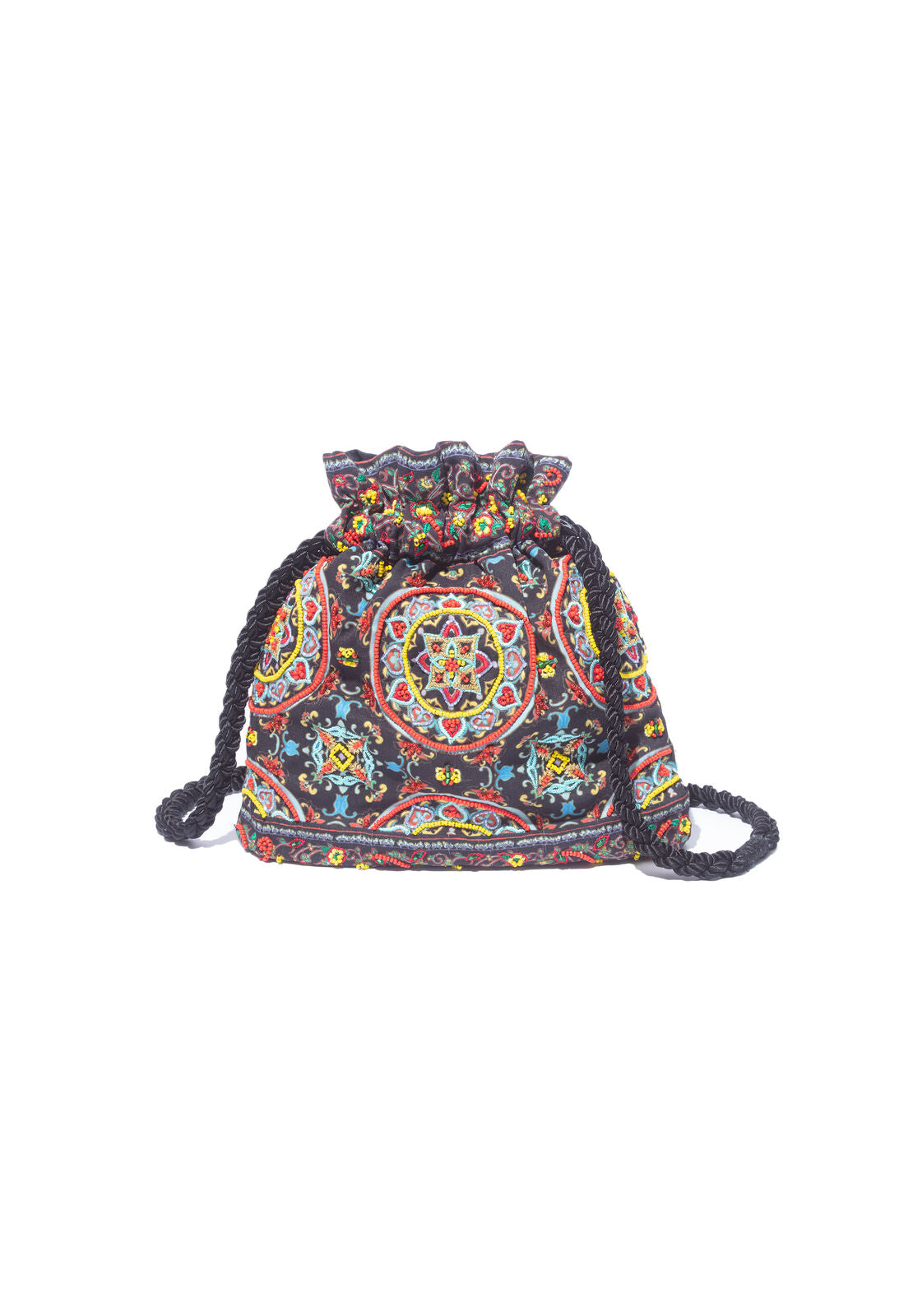 ROPE ORNATE TILE CROSSBODY POU-MULTI-ALICE + OLIVIA