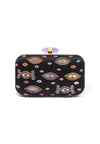 SHIRLEY EVIL EYE LG. CLUTCH-ALICE + OLIVIA