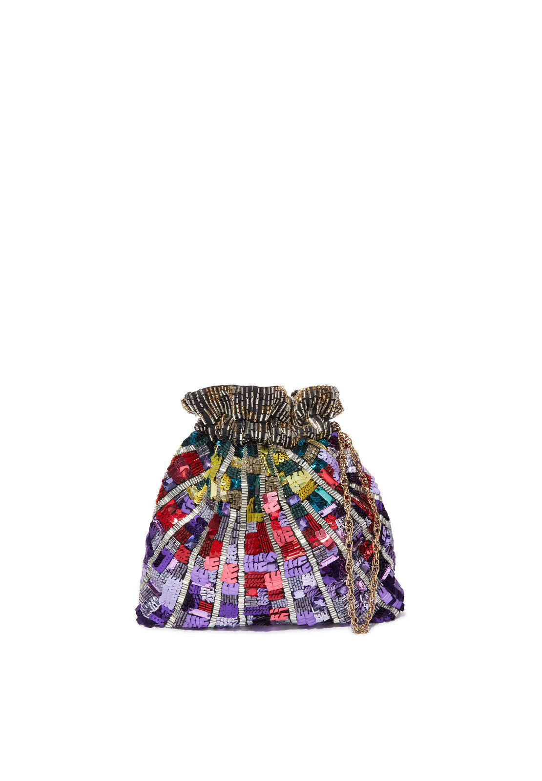 ODESSA EMBELL SUNBURST POUCH-ALICE + OLIVIA