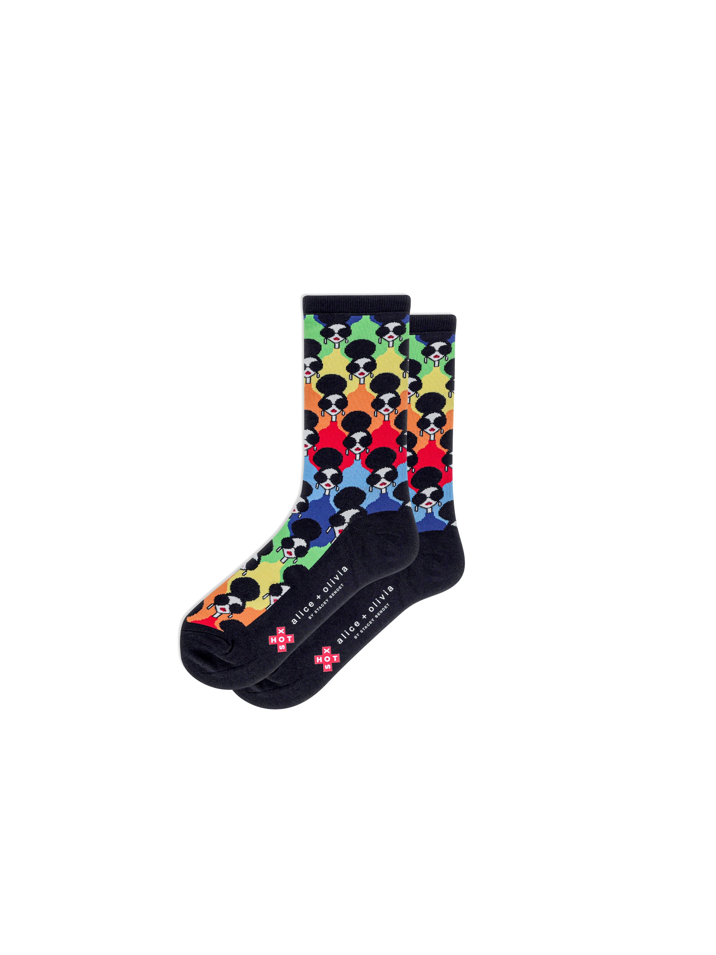 A+O X HOTSOX CREW SOCKS-ALICE + OLIVIA
