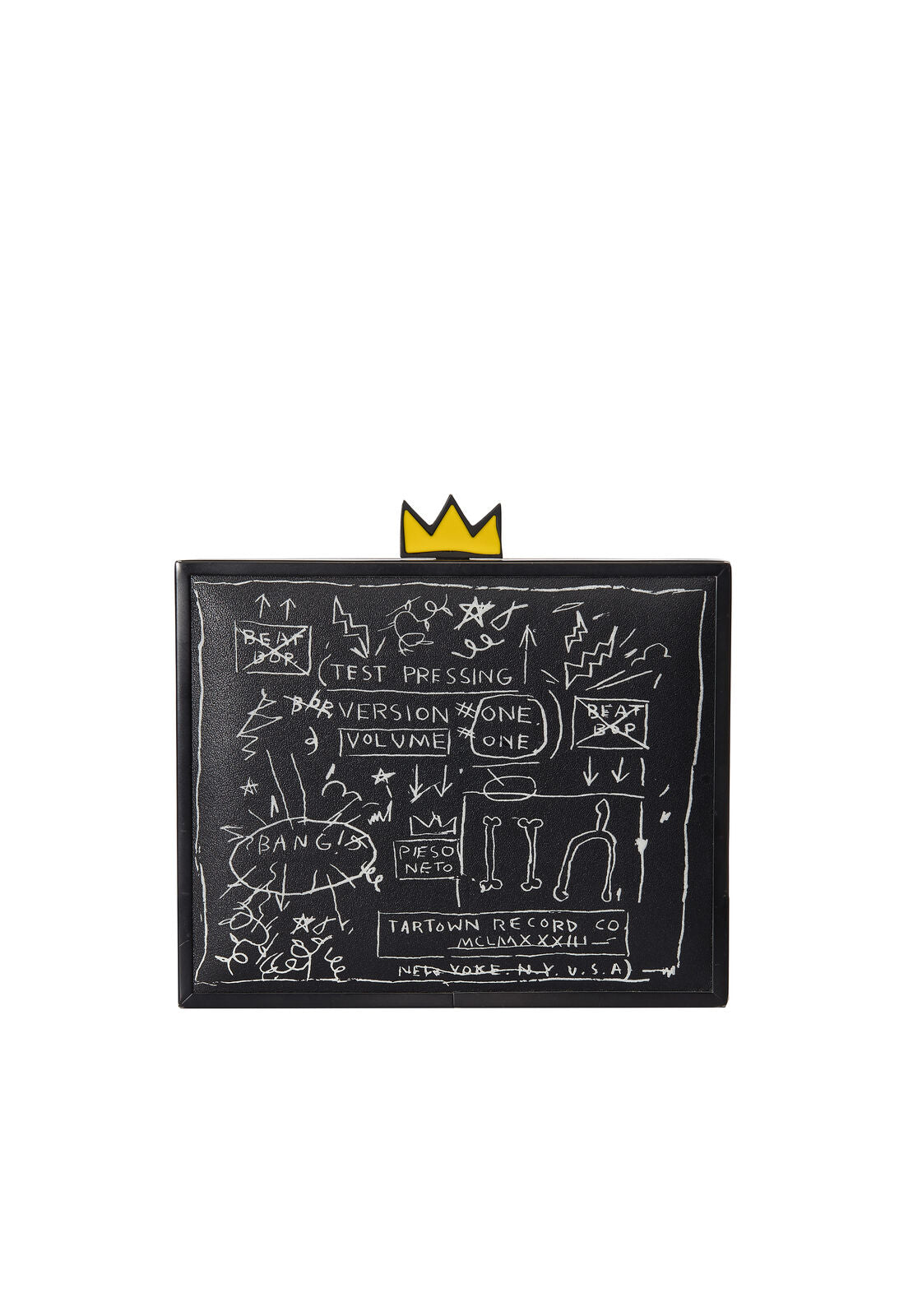 BASQUIAT BEAT BOP CLUTCH-ALICE + OLIVIA
