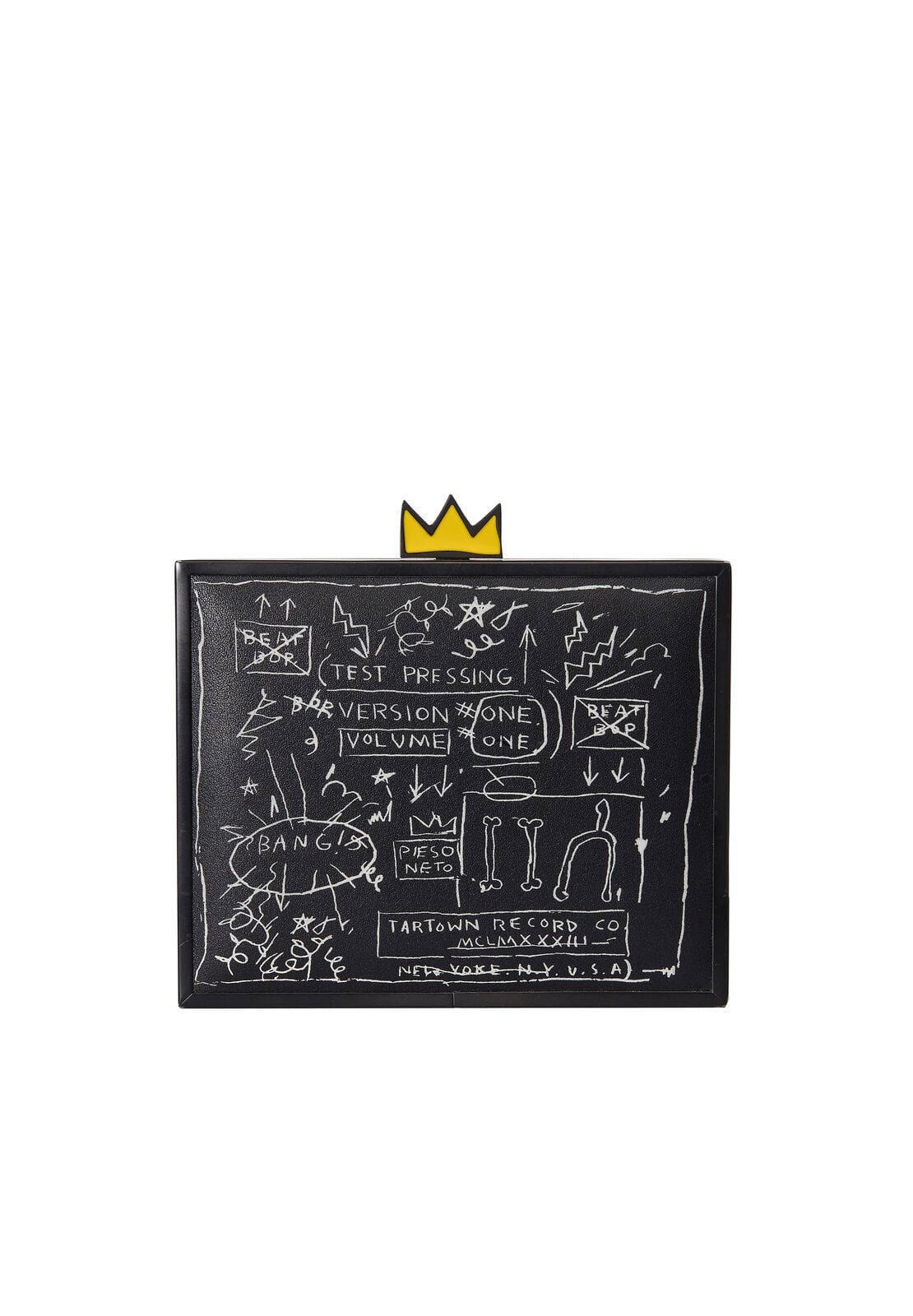 BASQUIAT BEAT BOP CLUTCH-ALICE + OLIVIA