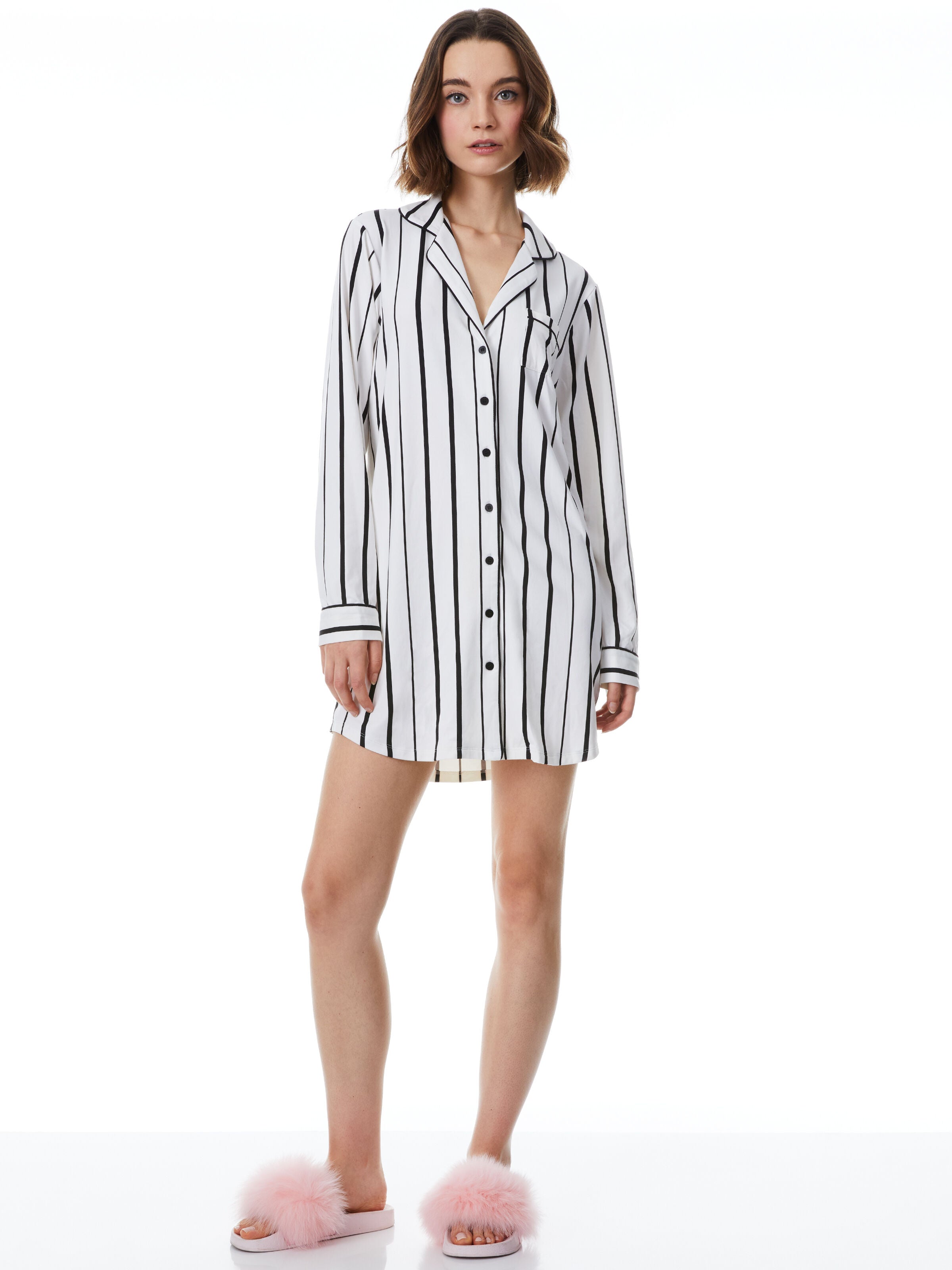 KARA BOYFRIEND DRESS-ALICE + OLIVIA