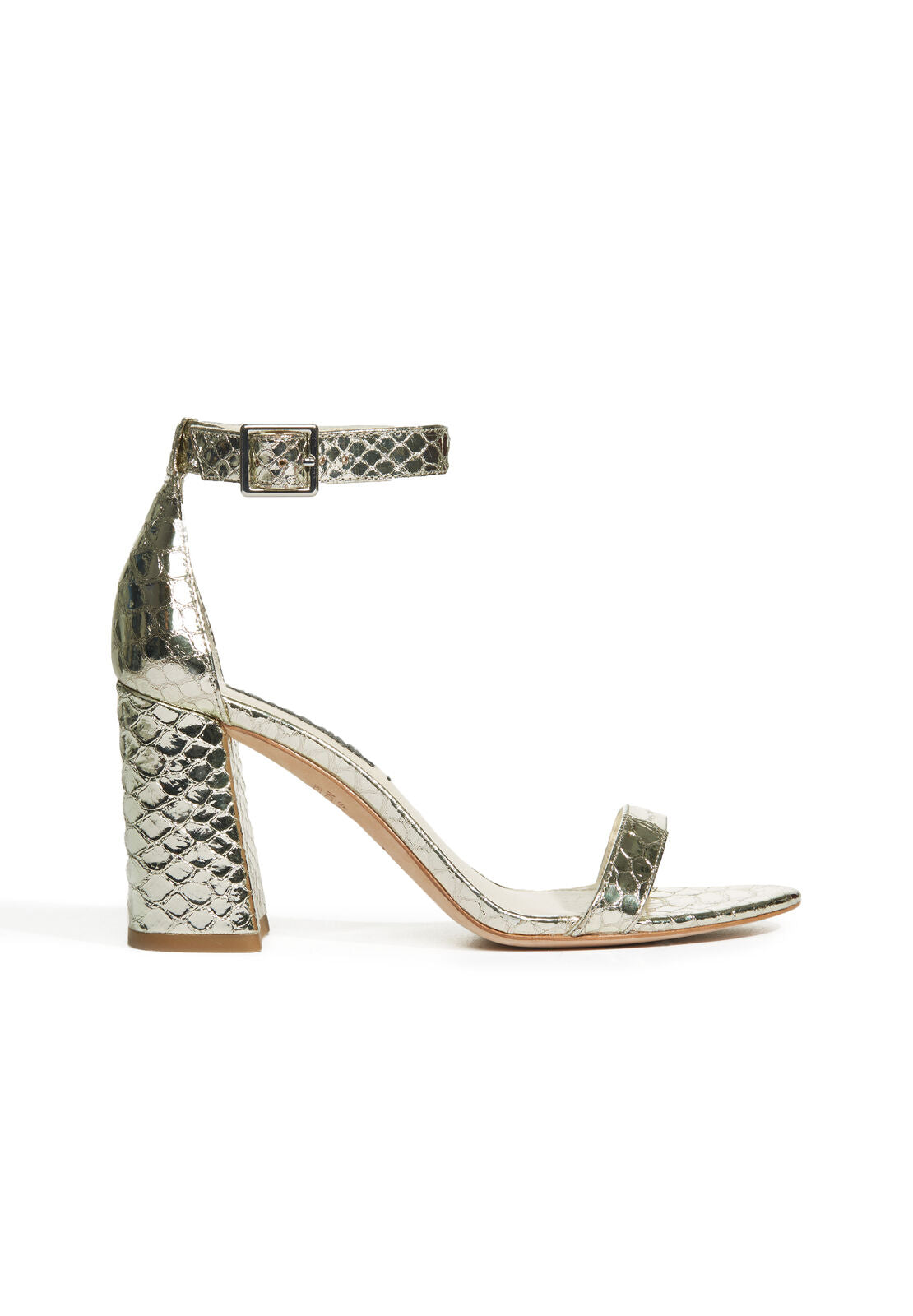 LILLIAN SNAKE PRINT HEEL-ALICE + OLIVIA