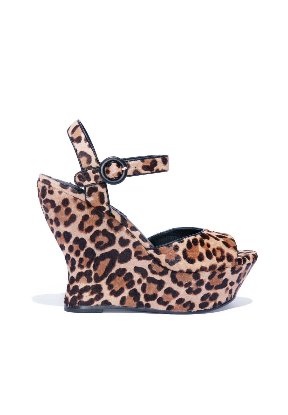 JANA LEOPARD WEDGE-ALICE + OLIVIA