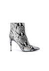 CELYN SNAKE SKIN BOOTIE-BLACK/WHITE-ALICE + OLIVIA
