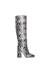 DORIEY SNAKE SKIN HIGH BOOT-ALICE + OLIVIA