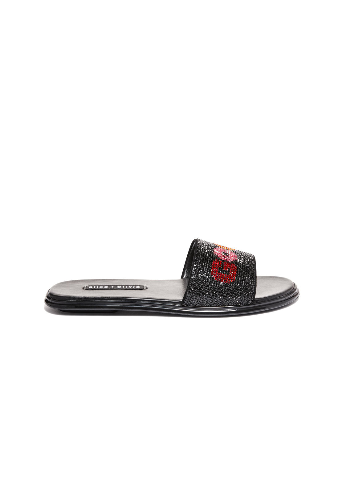 TATUMN GOOD VIBES SLIDES-ALICE + OLIVIA