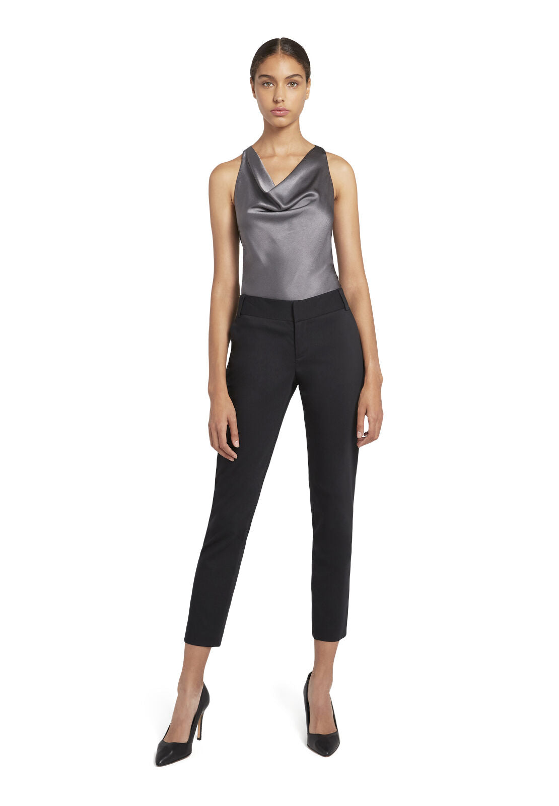 STACEY SLIM TROUSER-Black-ALICE + OLIVIA