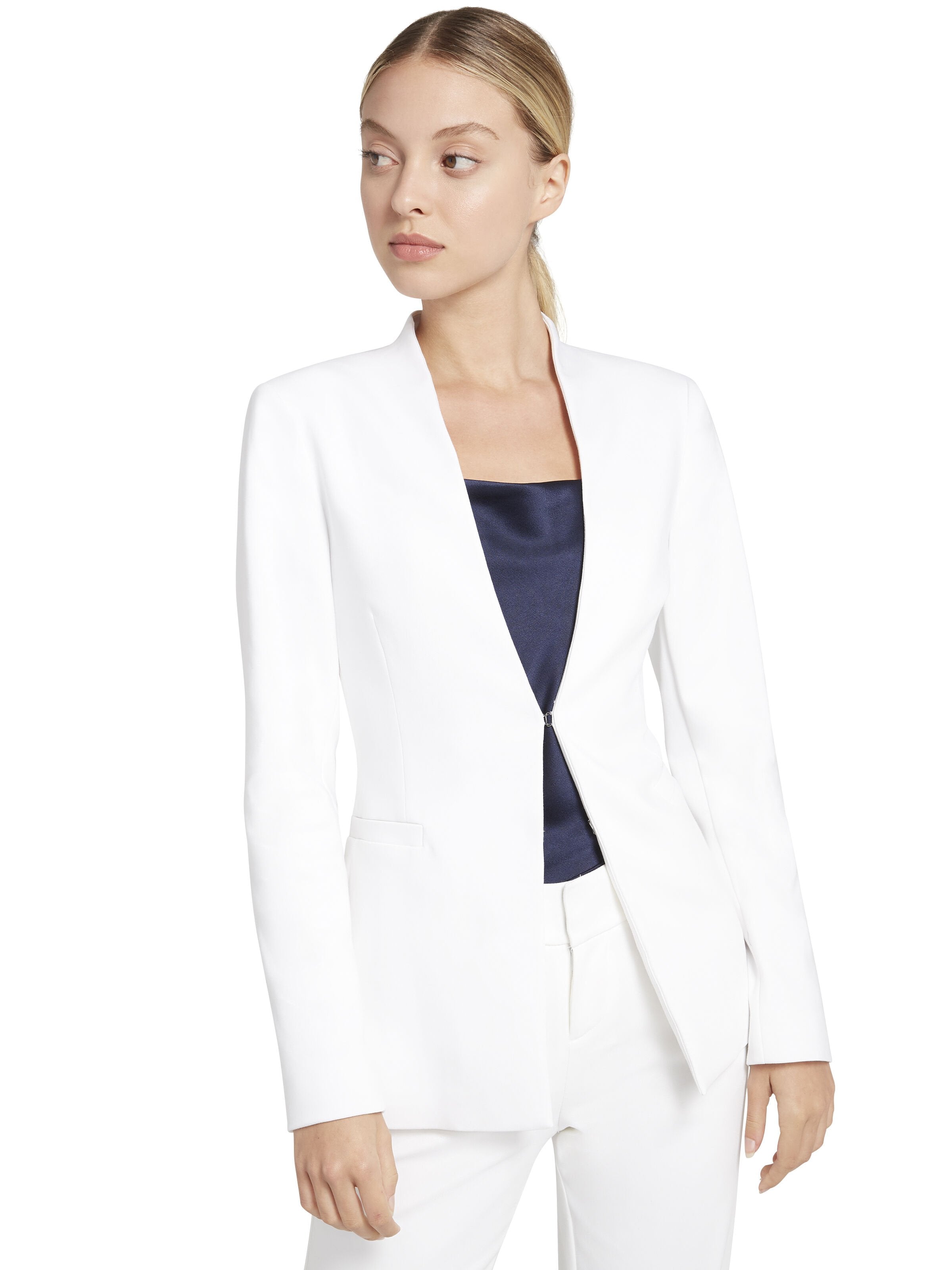 JERRI OPEN FRONT BLAZER-ALICE + OLIVIA