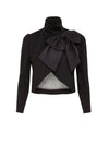 ADDISON BOW JACKET-Black-ALICE + OLIVIA