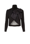 ADDISON BOW JACKET-Black-ALICE + OLIVIA