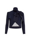 ADDISON BOW JACKET-Black-ALICE + OLIVIA