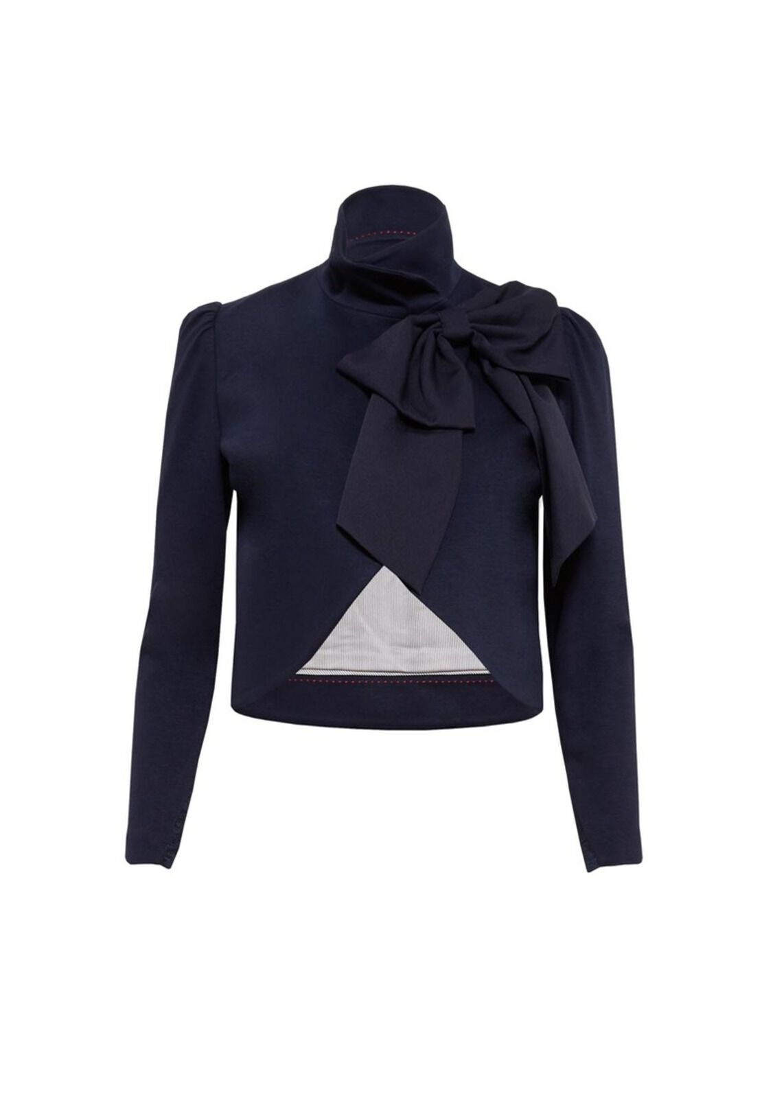 ADDISON BOW JACKET-Black-ALICE + OLIVIA