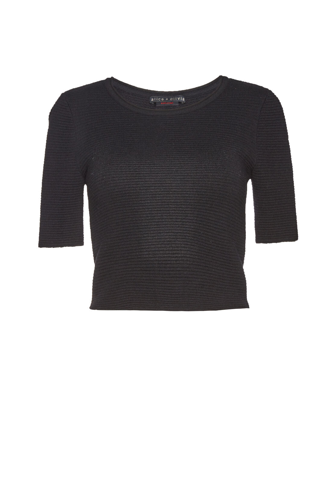 RHODES OTTOMAN SS BXY CROP TOP-ALICE + OLIVIA